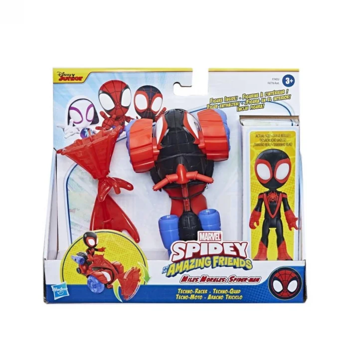 Mey İthalat® F6776 Spidey ve İnanılmaz Arkadaşları - Araç ve Figür +3 yaş