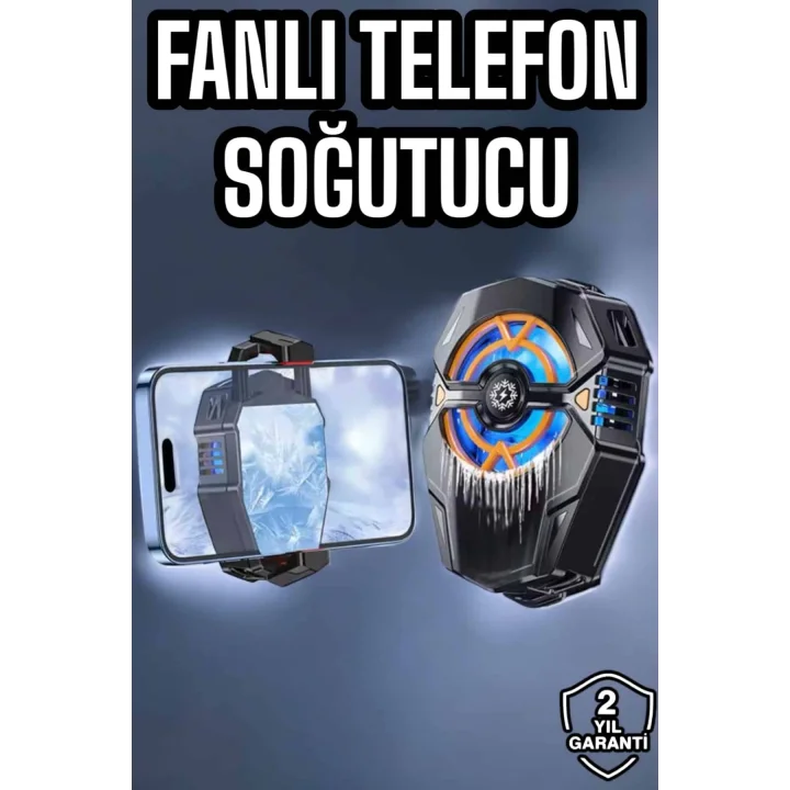 Mey İthalat® Fanlı Telefon Soğutucu Pervaneli Soğutma Fanı