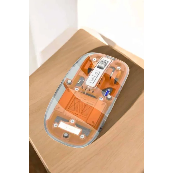Mey İthalat® Fare Mouse Çift Modlu Kablosuz Bağlantılı 2.4GHz Destekli