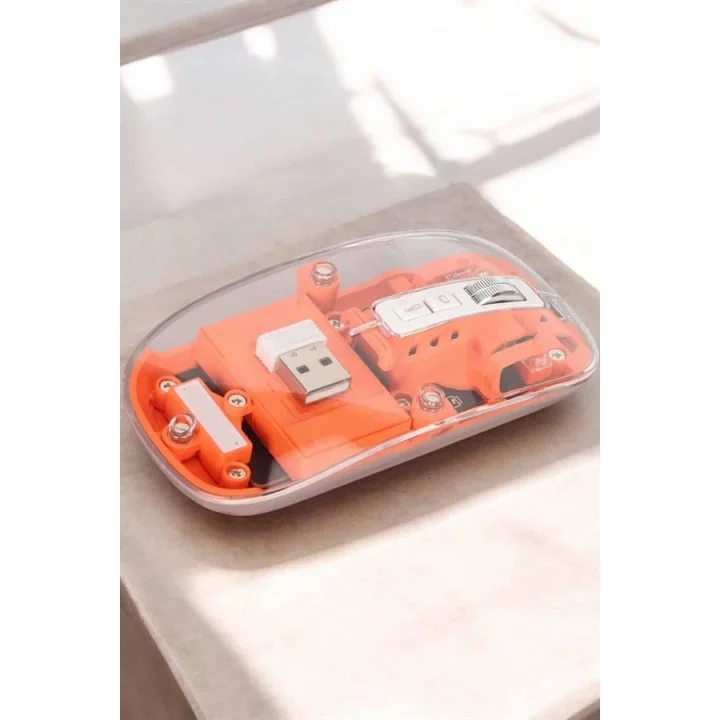 Mey İthalat® Fare Mouse Çift Modlu Kablosuz Bağlantılı 2.4GHz Destekli
