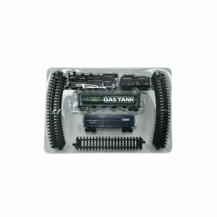 Mey İthalat® FF-1601C-1 Işıklı ve Sesli 18 Parça Clic Tren - Vardem Oyuncak