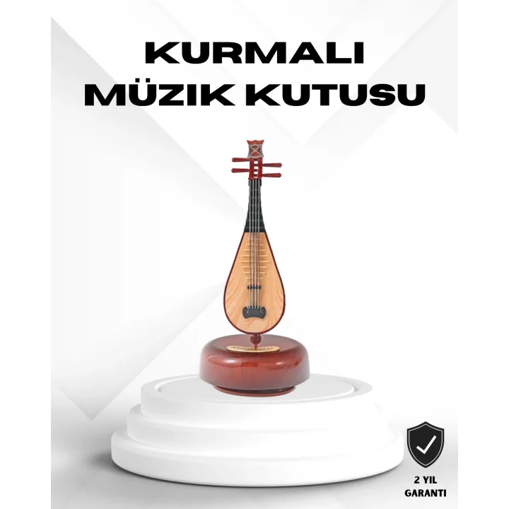 Mey İthalat® Figürlü Müzik Kutusu Zarif Melodili Dekoratif Model