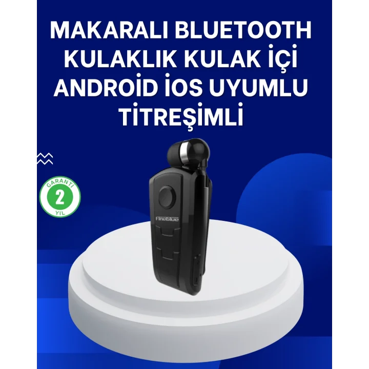 Mey İthalat® Fineblue F910 Kablosuz Kulaklık Çift Telefon Eşleşme Özelliği