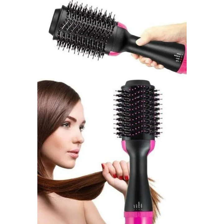 Mey İthalat® Fön Tarak 1200 W Saç Şekillendirici Saç Düzleştirici Saç Kurutma