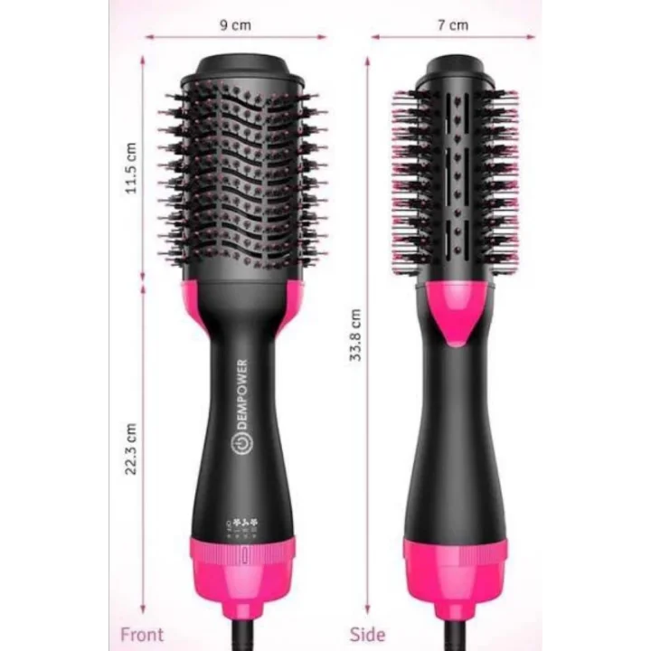 Mey İthalat® Fön Tarak 1200 W Saç Şekillendirici Saç Düzleştirici Saç Kurutma