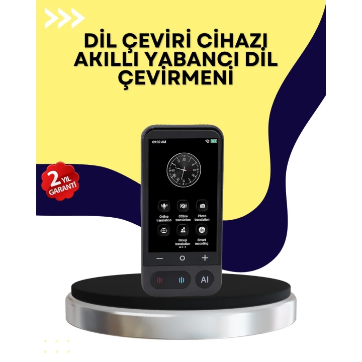 Mey İthalat® Fotoğraf Tanıma ve Konuşma Çevirili Akıllı Tercüman