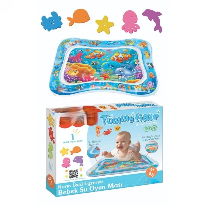 Mey İthalat® FP3240 BEBEK SU OYUN MATI SİYAH