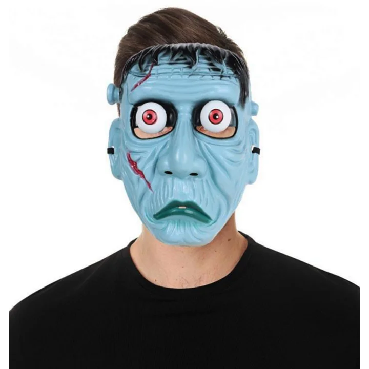 Mey İthalat® Frankenstein Temalı Sallanan Oynar Gözlü Maske