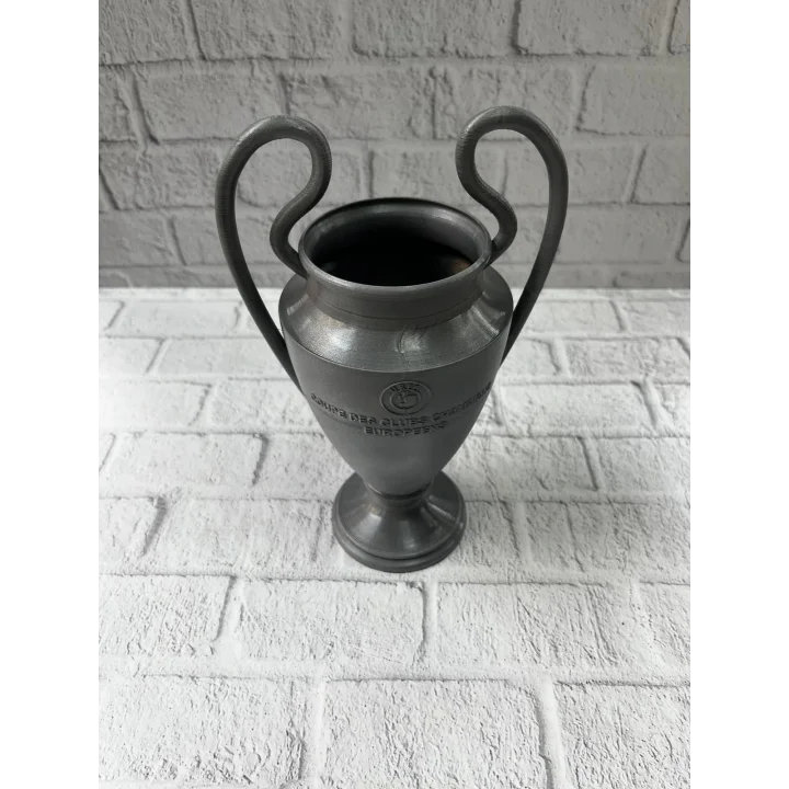 Mey İthalat® Füme Kupa 25cm UEFA Model Dekoratif Ödül Biblosu
