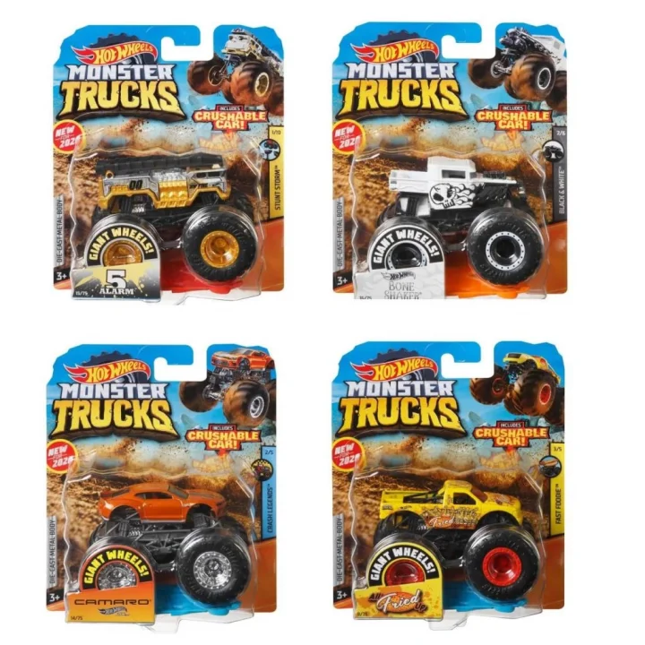 Mey İthalat® FYJ44 , Monster Truc 1:64 Arabalar (ADET FİYATIDIR)