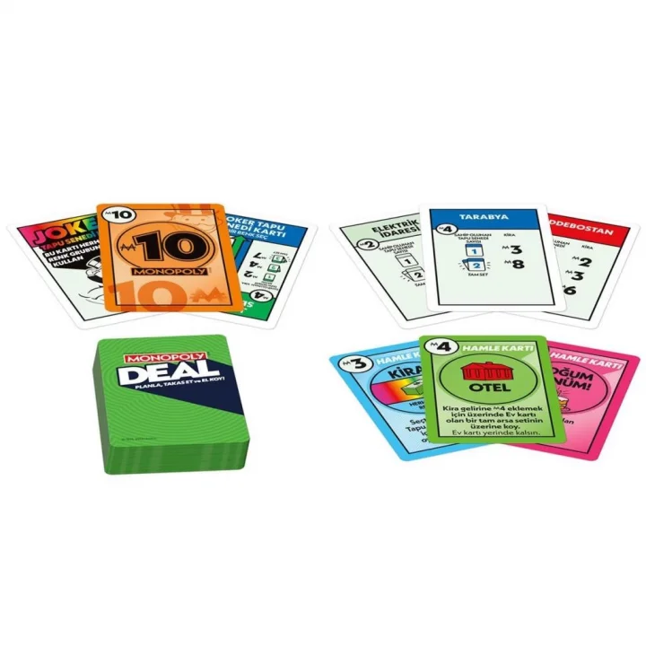 Mey İthalat® G0351 Monopoly Deal Kart Oyunu