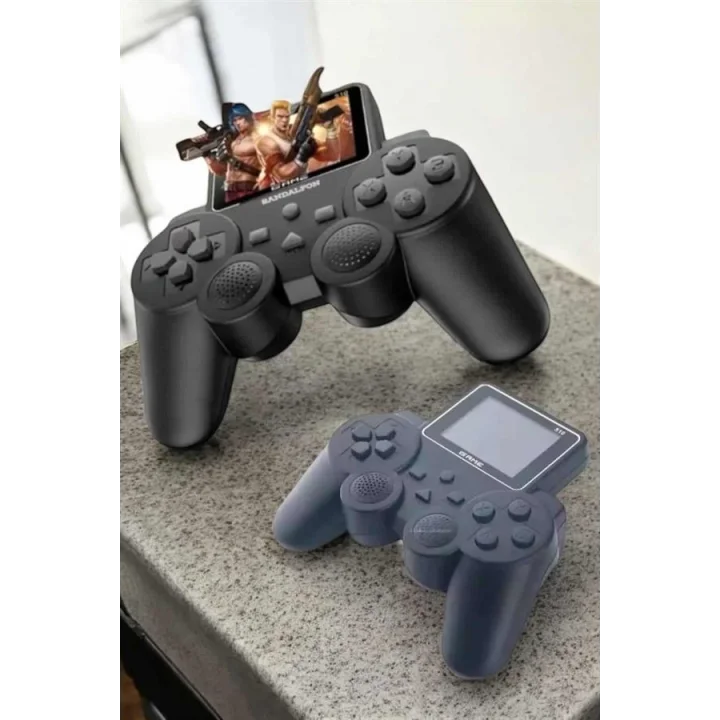 Mey İthalat® Gamepad 520 Oyunlu Ekranlı Oyun Kolu TV Uyumlu