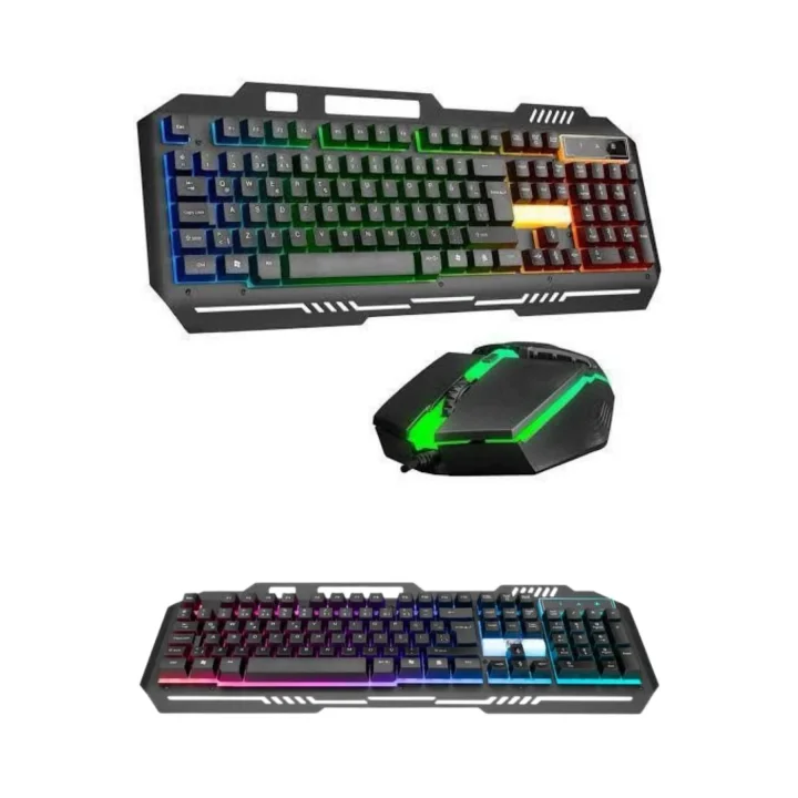 Mey İthalat® Gaming Oyuncu Klavyesi Led Aydınlatmalı Mekanik Hisli