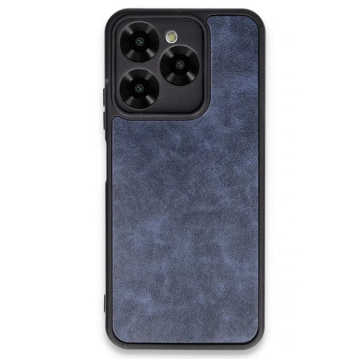 Mey İthalat®  General Mobile Era 30 Kılıf Aras Deri Kapak - Lacivert