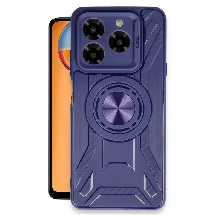 Mey İthalat®  General Mobile Era 50 Kılıf Lincoln Silikon - Lacivert