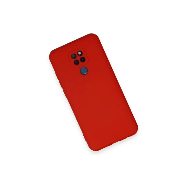 Mey İthalat®  General Mobile GM 20 Kılıf Nano içi Kadife Silikon - Kırmızı