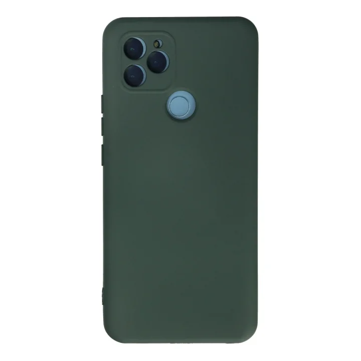 Mey İthalat®  General Mobile GM 21 Kılıf Nano içi Kadife Silikon - Koyu Yeşil