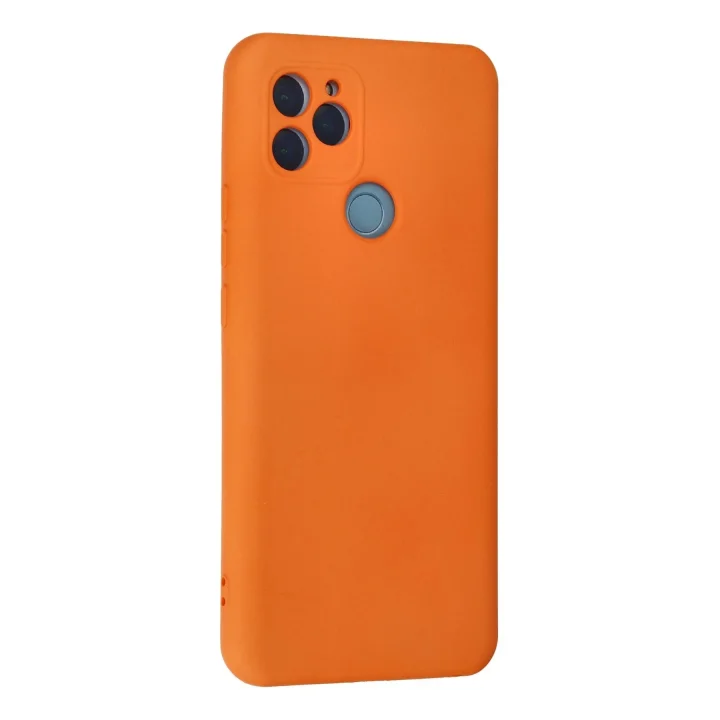 Mey İthalat®  General Mobile GM 21 Kılıf Nano içi Kadife Silikon - Turuncu