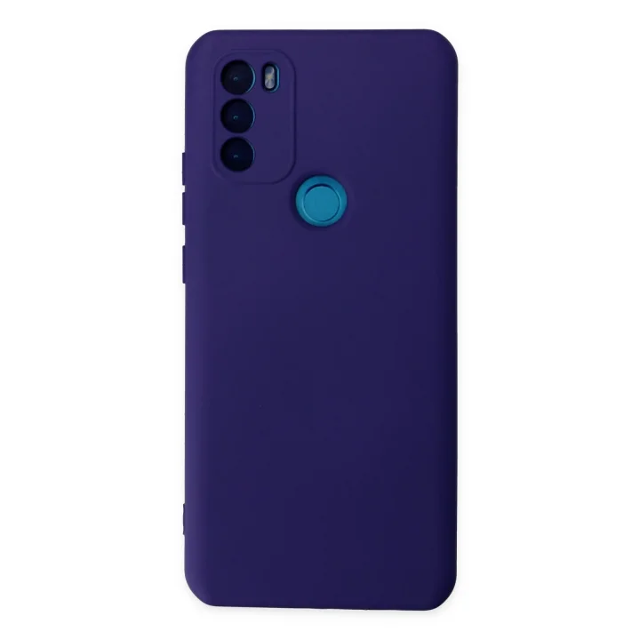Mey İthalat®  General Mobile GM 21 Plus Kılıf Nano içi Kadife Silikon - Mor