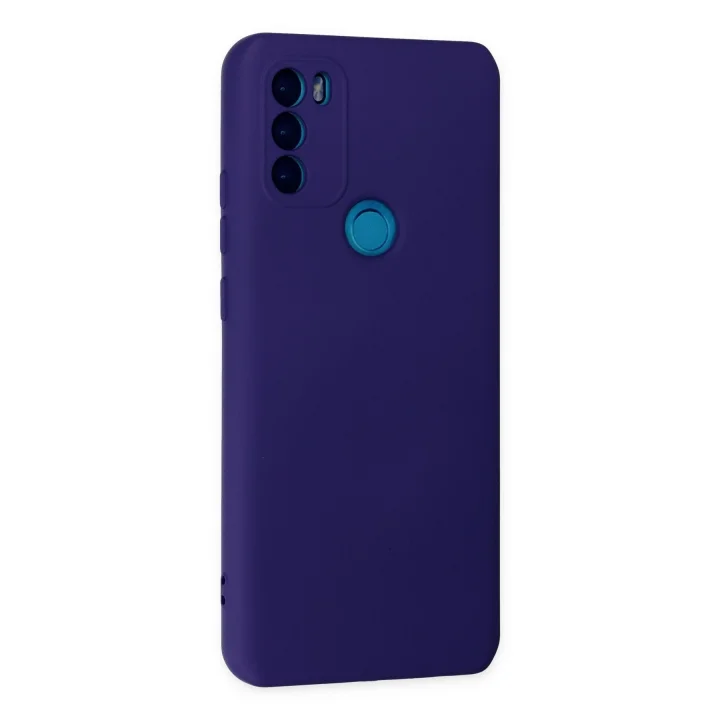 Mey İthalat®  General Mobile GM 21 Plus Kılıf Nano içi Kadife Silikon - Mor
