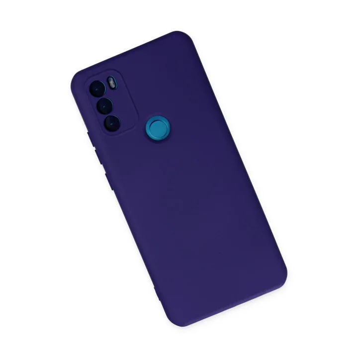 Mey İthalat®  General Mobile GM 21 Plus Kılıf Nano içi Kadife Silikon - Mor