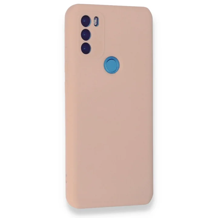 Mey İthalat®  General Mobile GM 21 Plus Kılıf Nano içi Kadife Silikon - Pudra