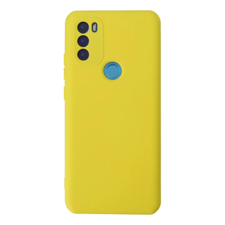 Mey İthalat®  General Mobile GM 21 Plus Kılıf Nano içi Kadife Silikon - Sarı