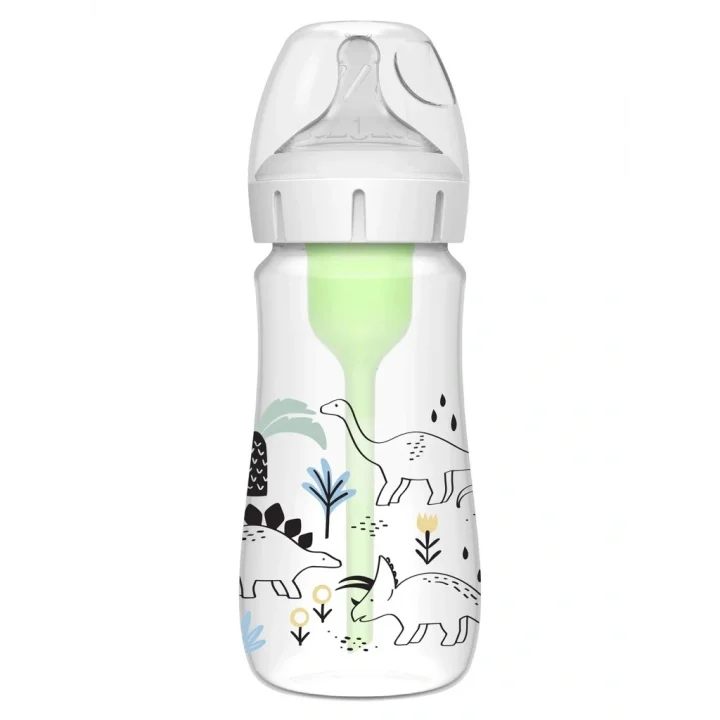 Mey İthalat®   Geniş Ağız PP Antikolik Options Biberon  270 ml Erkek