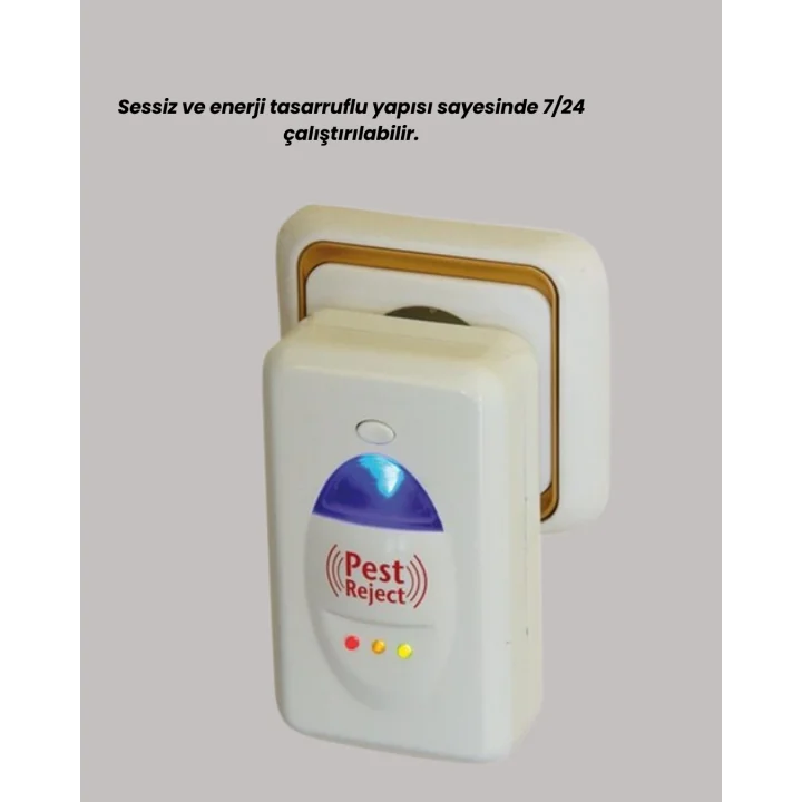 Mey İthalat® Geniş Alan Kapasiteli Sessiz Enerji Tasarruflu Haşere Kovucu