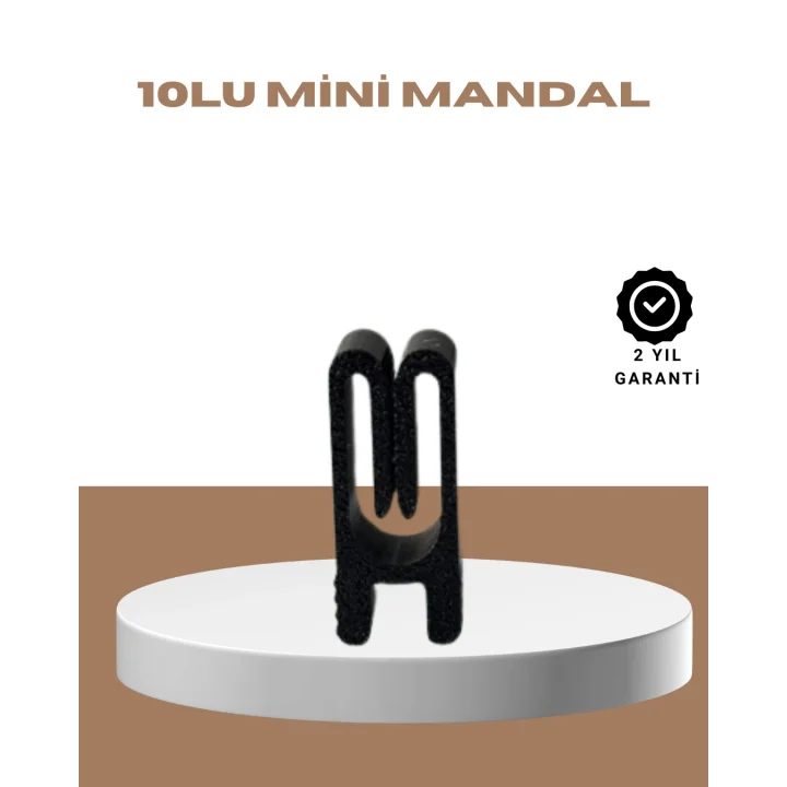 Mey İthalat® Gıda Saklama Mandalı Tazelik Koruyucu 10’lu Set