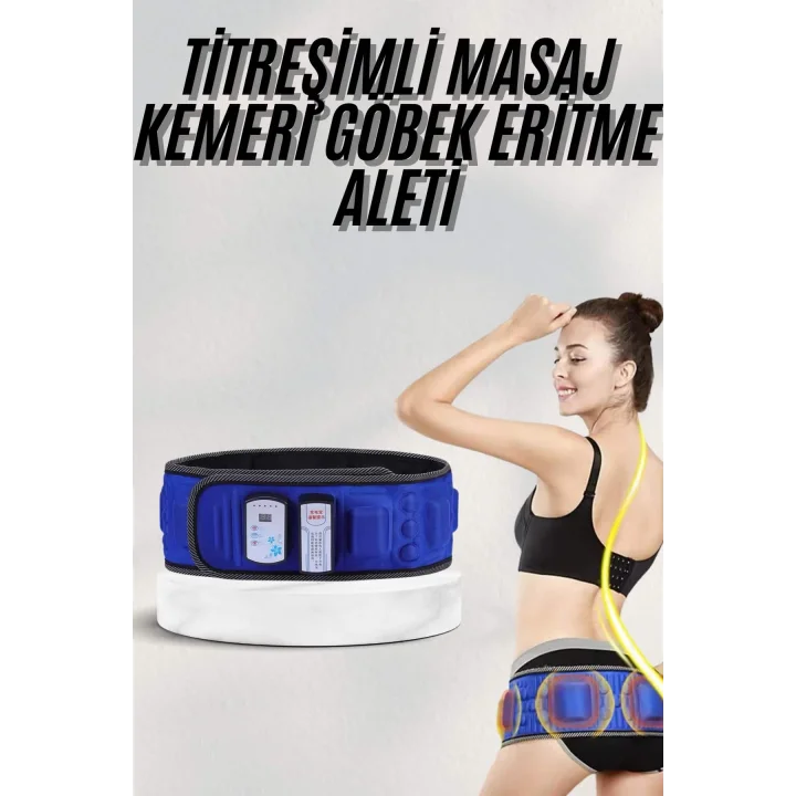 Mey İthalat® Göbek eritme kemeri 5 motorlu Göbek Eritme Aleti İncelme Korsesi Eritme Zayıflama