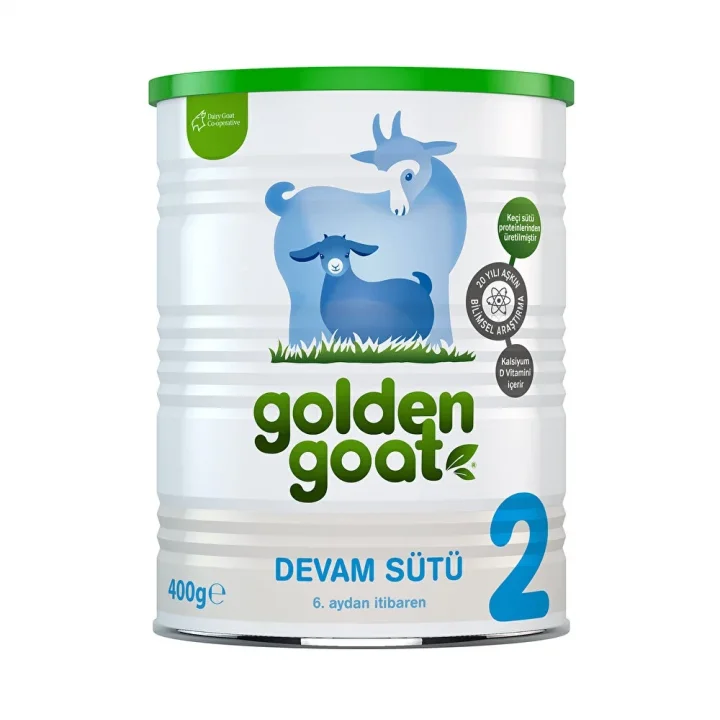 Mey İthalat® Golden Goat 2 Keçi Sütlü Devam Sütü 6-12 Ay 400 Gr