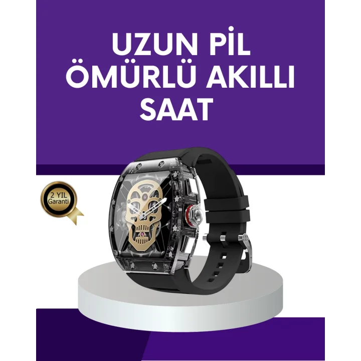 Mey İthalat® GPS ve NFC Özellikli Akıllı Saat iOS Android Uyumlu