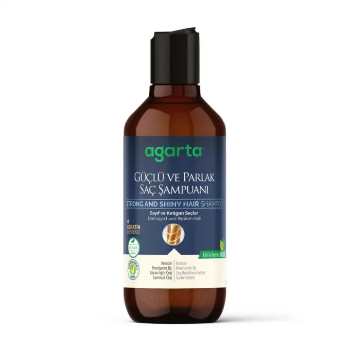 Mey İthalat®   Güçlü ve Parlak Saç Şampuanı 400 ml