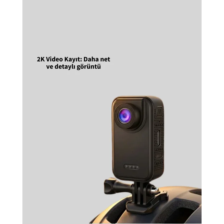 Mey İthalat® Günlük Kullanıma Uygun Mini Video Kamera Vlog Çekimleri İçin