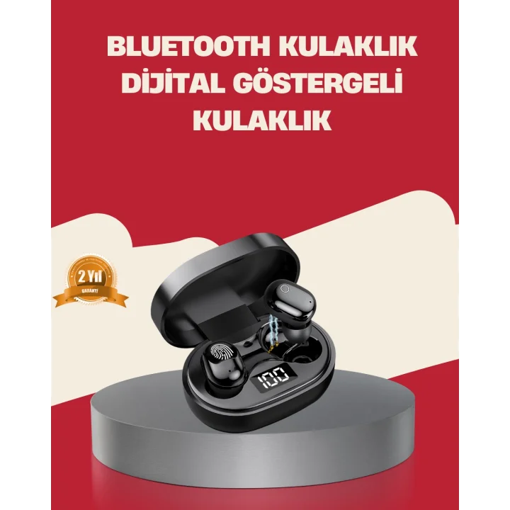 Mey İthalat® Gürültü Azaltmalı Mikrofonlu Bluetooth Kulaklık