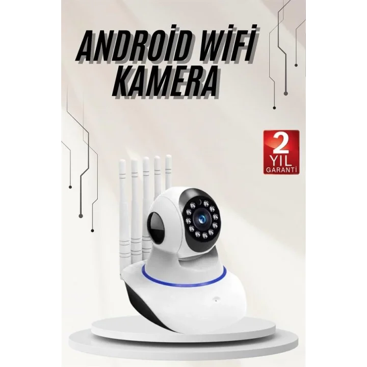 Mey İthalat® Güvenlik Kamerası Antenli Gece Görüşlü Sensörlü Harekete Duyarlı