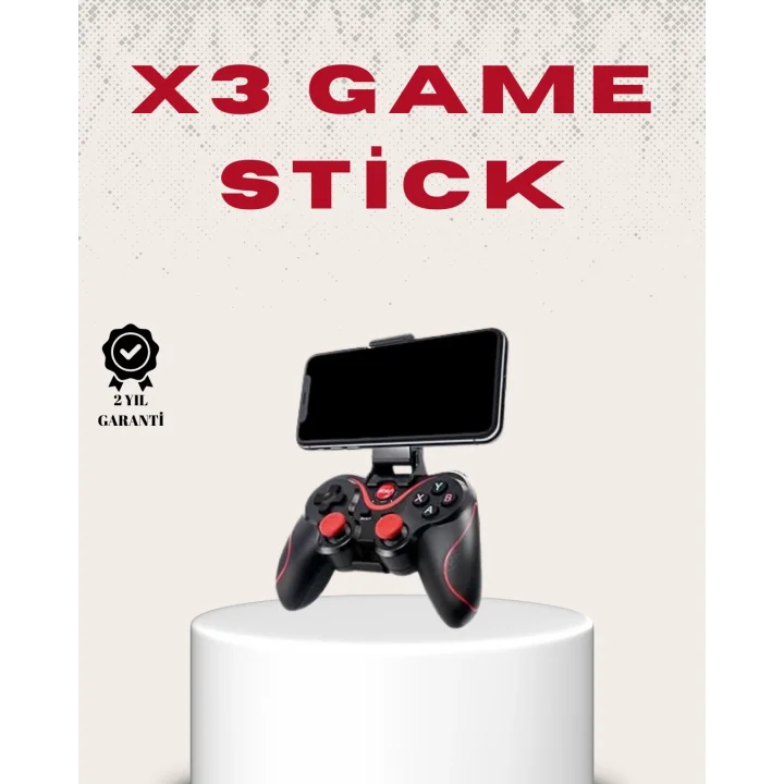 Mey İthalat® Hafif ve Taşınabilir Kablosuz Bluetooth Oyun Konsolu