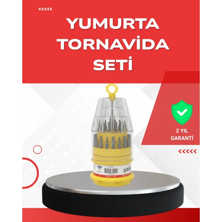 Mey İthalat® Hassas Tornavida Seti Kaymaz Saplı Elektronik Onarım Seti