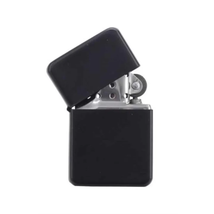 Mey İthalat® Hediyelik Zarif Model Siyah Benzinli Çakmak