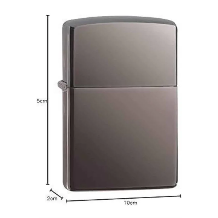 Mey İthalat® Hediyelik Zarif Model Siyah Benzinli Çakmak