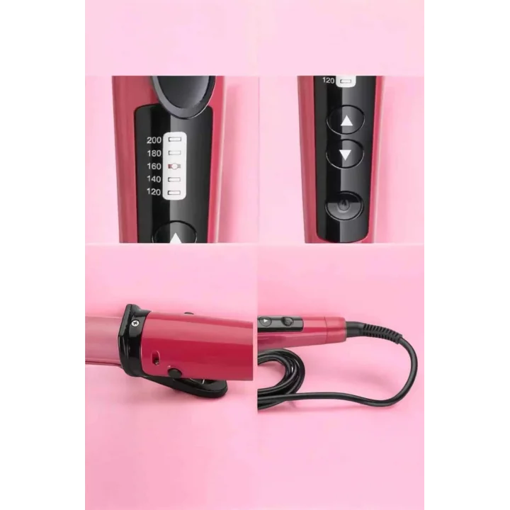 Mey İthalat® Hem Düzleştirici Hem Maşa Saç Şekillendirici