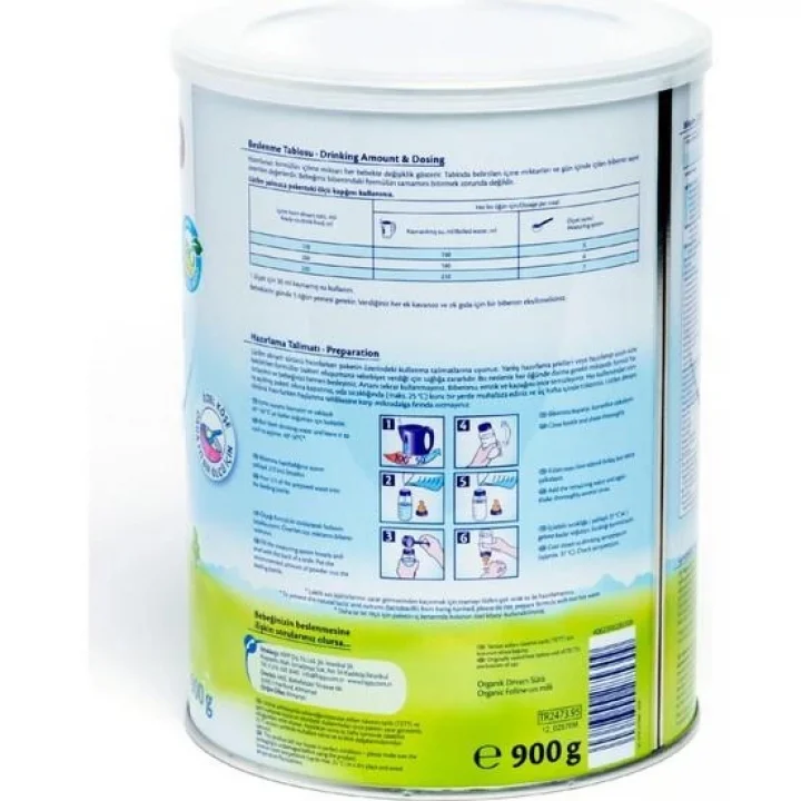 Mey İthalat®   2 Organik Combiotic Bebek Sütü 800 Gr