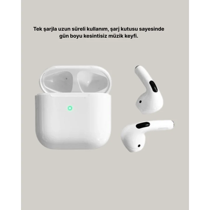 Mey İthalat® Hızlı Şarj Destekli 2. Nesil Bluetooth 5.0 Ergonomik Kulaklık