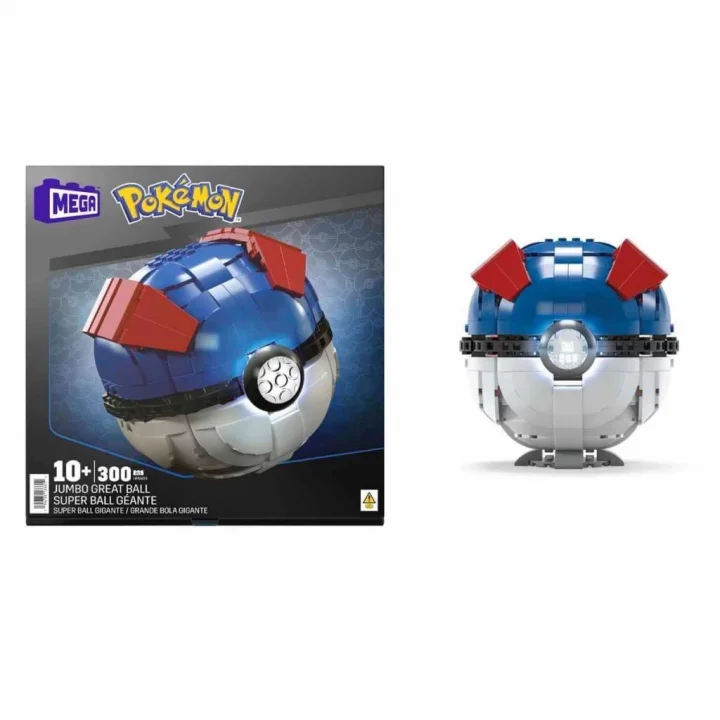 Mey İthalat® HMW04 Jumbo Pokeball 299 parça +10 yaş