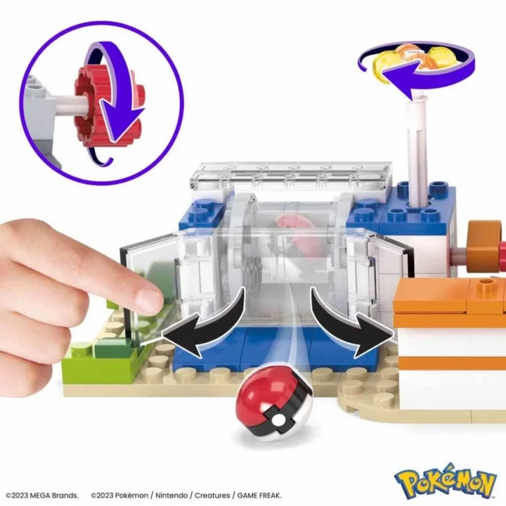 Mey İthalat® HNT93 MEGA Pokémon™ Pokémon Dinlenme Tesisi 648 parça +8 yaş