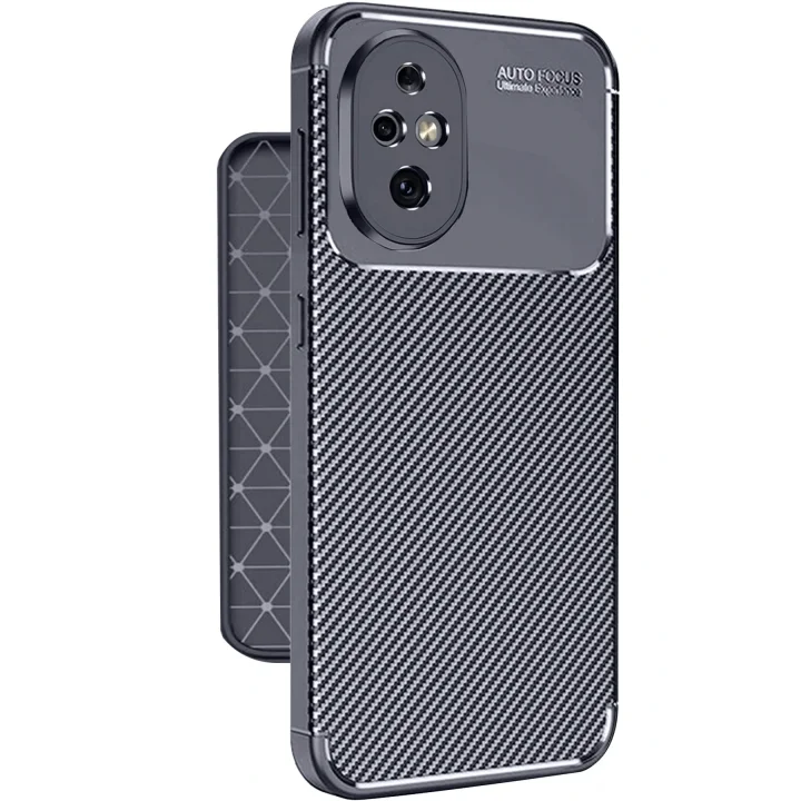 Mey İthalat®  Honor 200 Kılıf Auto Focus Karbon Kapak - Lacivert