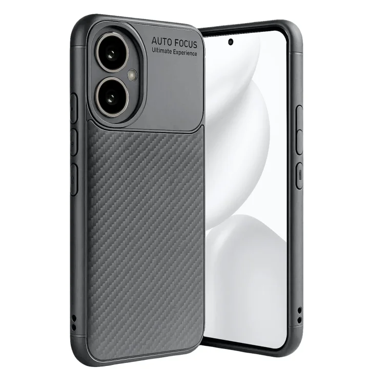 Mey İthalat®  Honor 400 Kılıf Auto Focus Karbon Kapak - Gri