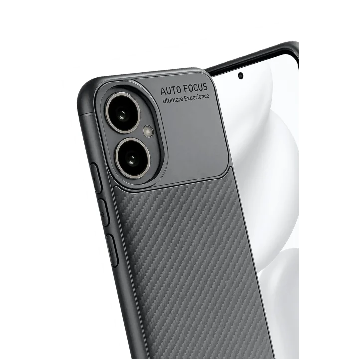 Mey İthalat®  Honor 400 Kılıf Auto Focus Karbon Kapak - Gri