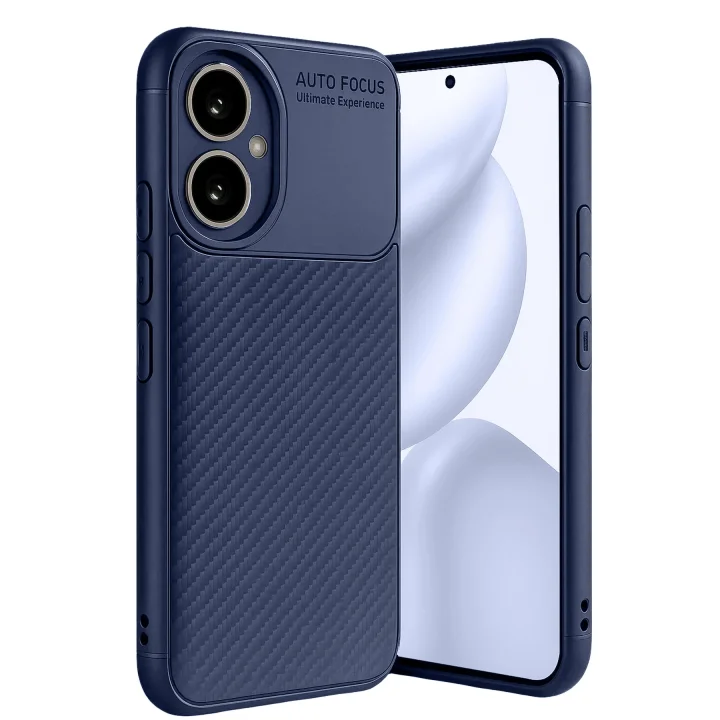 Mey İthalat®  Honor 400 Kılıf Auto Focus Karbon Kapak - Lacivert